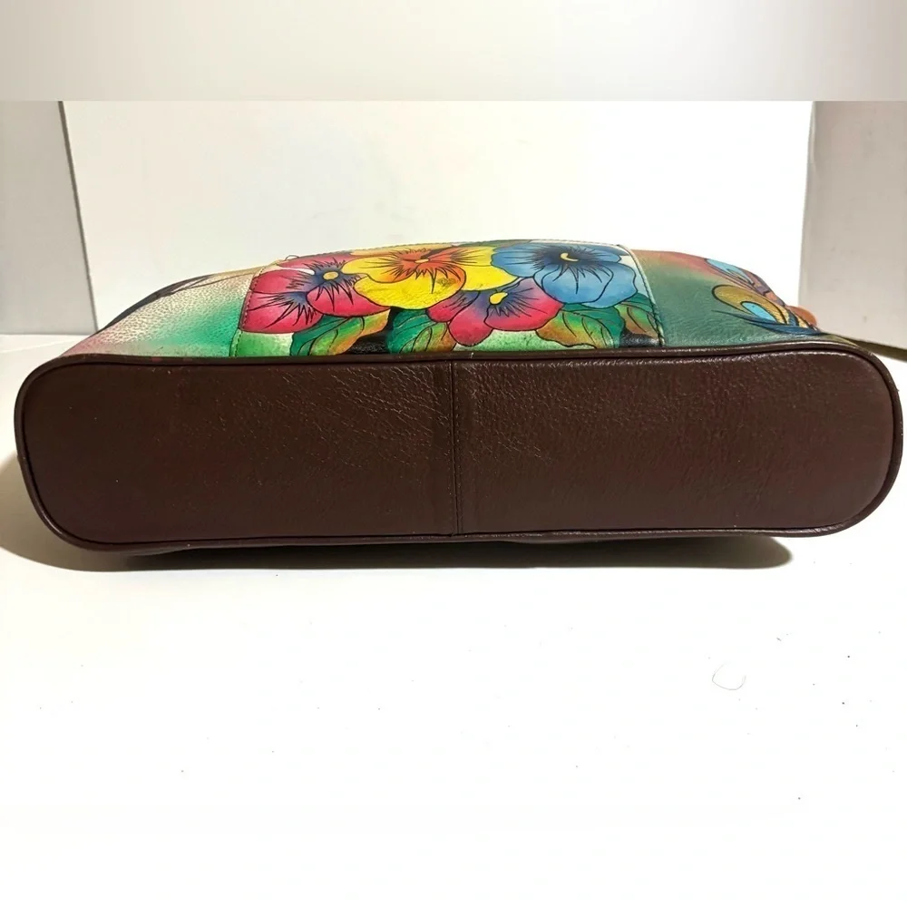 Annabelle Colorful Floral shoulder Handbag - Picture 3 of 6